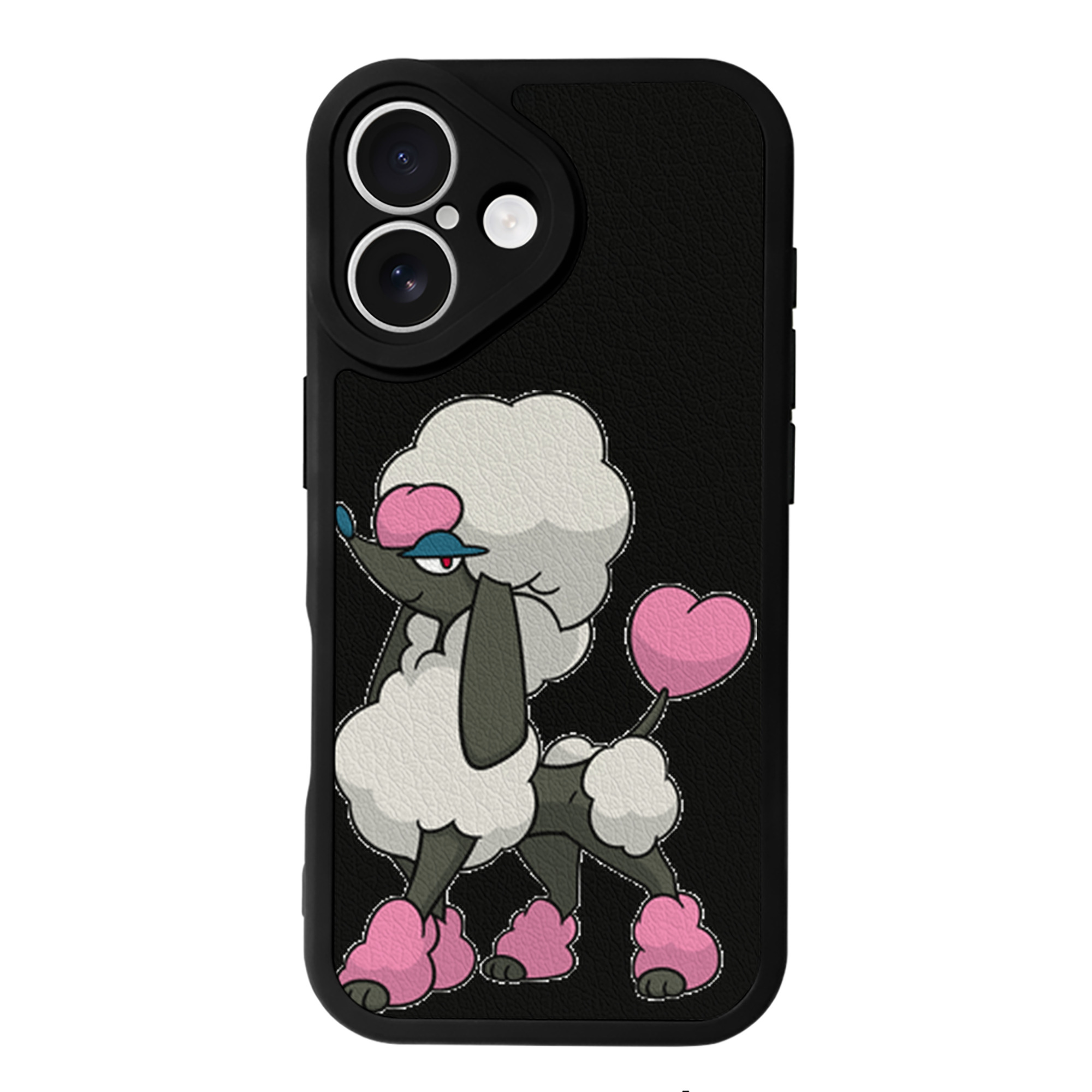 （画像用） ポケットモンスター Pokémon 【iPhone 16シリーズ対応】シリコンスマホケース（レザー調） 材質：シリコン